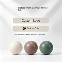 Ballon de Pilates Mini Personnalisé Écologique avec Structure Nid d'Abeille Anti-Éclatement pour Entraînement de la Force du Core et Remodelage Corporel
