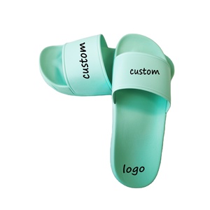 2022 Neu eingetroffen: Sommerliche PVC-Riemen-Sandalen für Herren, heiße chinesische flache Damen-Wassersandalen, Slide-Slipper, individuelle <span class=keywords><strong>EVA</strong></span>-Slipper für Herren - Product Image 1