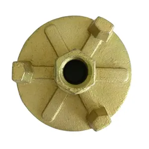 Encofrado accesorios de hierro fundido tuerca de anclaje Barra de tuercas de 15/17mm