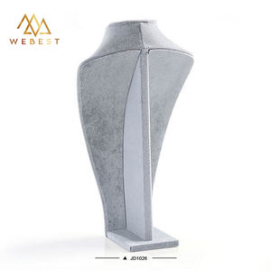 Webest-COLLAR COLGANTE de maniquí, soporte de resina, collar, busto, joyería - Product Image 3