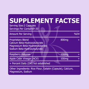 Produit phare : Capsules brûle-graisses avec cétone de framboise, stimulent le métabolisme et aident à maigrir, capsules de magnésium - Product Image 6