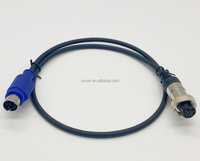 Mini din 6pin zu gx-12-7 kabel