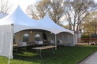 Carpa Resistente de Techo Alto HP20x30 pies con Estructura de Doble Capa para Eventos Comerciales y Alquiler de Fiestas