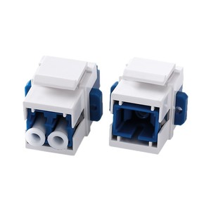 Adaptador de Fibra Óptica Dúplex SC del Fabricante, Acoplador de Interfaz LCSC, Módulo de Brida para Panel, Compatible con RoHS - Product Image 4