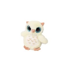 Porte-clés pendentif sac à dos, jouet, magnifique accessoire Kawaii, cadeau d'anniversaire, 12 cm, animaux en peluche, hibou en peluche, breloque de sac, porte-clés poupée