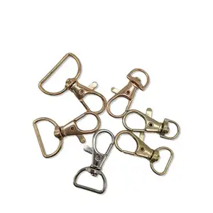 BT-Z003 Clip Hook and D Rings Set Bag Accessories Swivel Snap Hooks Lanyard Clips D Rings Keychain Purse Hardware