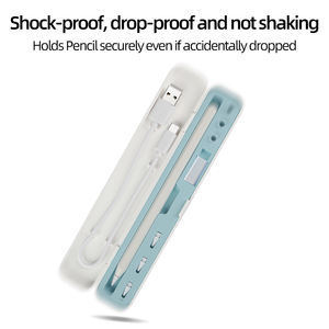 กล่องเก็บดินสอแบบพกพา <span class=keywords><strong>ป</strong></span>กแข็ง กล่องใส่ดิ<span class=keywords><strong>น</strong></span>สอ อุ<span class=keywords><strong>ป</strong></span>กรณ์เสริมสำหรับ Apple Pencil 1 <span class=keywords><strong>2</strong></span> ที่ใส่ดิ<span class=keywords><strong>น</strong></span>สอ บรรจุภัณฑ์แบบก<span class=keywords><strong>ล</strong></span>่องกระดาษ สีขาว - Product Image 3