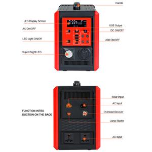 ALLTOP-<span class=keywords><strong>Sistema</strong></span> <span class=keywords><strong>Solar</strong></span> portátil para pesca en <span class=keywords><strong>el</strong></span> hogar, 1000, 1500, 2000 W, carga de emergencia, venta al por mayor - Product Image 3