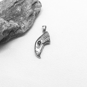 Yunnique – collier avec pendentif tête d'aigle en acier inoxydable, unisexe, Style Punk, bijoux à la mode - Product Image 3