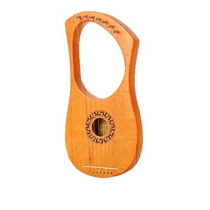 Harpe <span class=keywords><strong>Lyre</strong></span> en Bois <span class=keywords><strong>à</strong></span> <span class=keywords><strong>7</strong></span> <span class=keywords><strong>Cordes</strong></span> Personnalisée en Gros, Mini Harpe Portable, Instrument de Musique Classique pour Débutants, Enfants et Adultes, Idéal comme Cadeau - Product Image 5