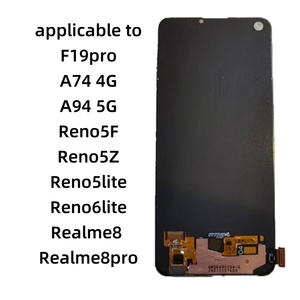 Écran d'assemblage pour téléphone portable, remplacement d'écran OLED d'origine pour Reno5F 5Z 5lite 6lite Realme8 8Pro F19Pro A74 4G <span class=keywords><strong>A94</strong></span> <span class=keywords><strong>5G</strong></span> - Product Image 2