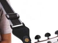 Chine Fabricant OEM Folk Guitare Courroie De Cou Guitare Basse Microfibre Bracelet En Cuir Bandeau 4 Couleurs