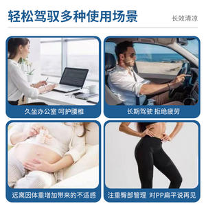 แผ่นเจลทำความเย็นแบบแข็ง รูปทรงสี่เหลี่ยมผืนผ้า สีฟ้า SML ป้องกันอาการฮีทสโตรก สำหรับสัตว์เลี้ยง รถยนต์ สำนักงาน ใช้ได้สองแบบ แผ่นน้ำแข็ง YS-BD008 - Product Image 3