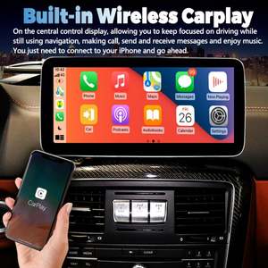 CARPLAY pour Mercedes-Benz Classe G W463 G350 G400 G500 G550 G63 G65 G55, écran Android 13, autoradio multimédia, lecteur vidéo, GPS, unité principale - Product Image 2