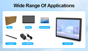 แท็บเล็ตพีซีติดผนังขนาดเล็ก 10 นิ้ว ระบบปฏิบัติการแอนดรอยด์ รองรับไวไฟ พร้อม VESA และพอร์ต RJ45 รองรับ PoE - Product Image 4