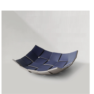 Plateau <span class=keywords><strong>de</strong></span> <span class=keywords><strong>valet</strong></span> en cuir PU petites clés montres plateau <span class=keywords><strong>de</strong></span> courtoisie décoratif pour table <span class=keywords><strong>de</strong></span> <span class=keywords><strong>nuit</strong></span> commode chevet entrée Table bureau - Product Image 3