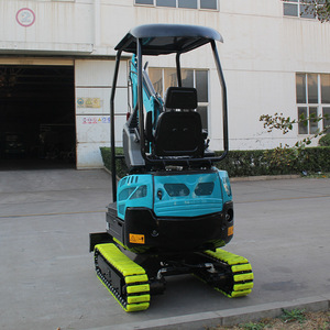 Miniexcavadora de Tipo Oruga Azul de Bajo Consumo para Construcción y Uso - Product Image 1