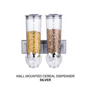 Doppel wand halterung 3L Selbstbedienungs-Trocken futtersp ender Kunststoff-Schwerkraft behälter Bulk Warehousing & Supermarkt zubehör - Product Image 5