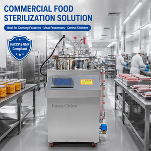 Esterilizador Vertical Pequeño para Alimentos, Máquina de Esterilización por Vapor a Alta Temperatura con <span class=keywords><strong>Cesta</strong></span> de Carga - Product Image 3