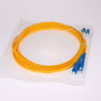 SX SM 3.0mm Simplex Fibra Optica LC UPC ke LC UPC serat optik kabel Patch digunakan untuk jaringan luar ruangan 4G 3G WIFI 5G FTTH