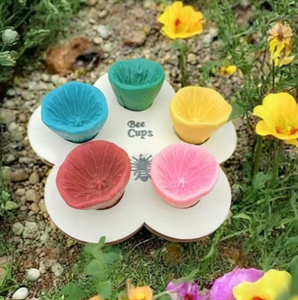 Vaso de Resina para Beber y Alimentar Abejas e Insectos, Diseño de Flor - Product Image 4