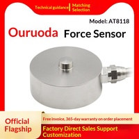 Module de pesage à capteur de force haute précision Ouluda AT8118A/B 500 kg en acier inoxydable 2T avec fixation par vis 0,03 % F.S. Précision faible