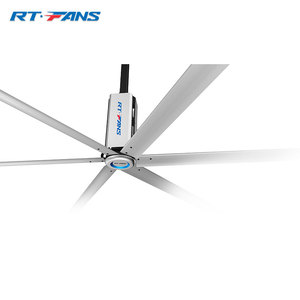 RTFANS Bán Chạy Nhất Tiết Kiệm Năng Lượng Hvls Fan Cho Nhà Máy Đường Kính Lớn Quạt Trần Công Nghiệp - Product Image 4