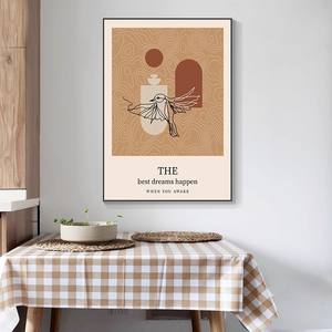 Pintura Decorativa para Restaurante, Moderna, Sencilla, de Lujo, Mural de Pared para Sala de Estar, Comedor, Dormitorio Nórdico de Alta Gama - Product Image 4