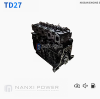 Motore Diesel TD27 2.7L Rigenerato per Nissan Patrol Y60 Y61 Terrano, Blocco Motore Completo