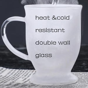 11OZ/ 320ml Lavavajillas y microondas Tazas de vidrio de doble pared para té Latte Cappuccino <span class=keywords><strong>Nespresso</strong></span> Bebidas frías y calientes - Product Image 6