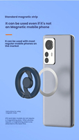 360 °   Cincin Magnetik Multi-warna Putar, Pegangan Ponsel, Penyangga, dan Fidget Spinner untuk iPhone 15 16 17 18