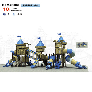 สนามเด็กเล่นโลหะทำจากพลาสติกทนทานสำหรับเด็กสนามเด็กเล่นแบบหลายหน้าที่ในสวน - Product Image 6