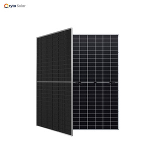 <span class=keywords><strong>Panneaux</strong></span> <span class=keywords><strong>solaires</strong></span> photovoltaïques bifaciaux HJT <span class=keywords><strong>de</strong></span> type N à haute efficacité en stock, 700W 740W pour usage résidentiel et commercial - Product Image 1