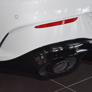 Mercedes-Benz CLA-Class Rear Lip Spoiler PP Piano Black Tail Lip Bumper Modification - Product Image 4