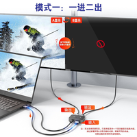 ULT-UNITE 8K pour répartiteur HDMI bidirectionnel 8K 60Hz 4K 144Hz 2.1v Design 2-en-1 Out 1-in-2 Out Switch Video Splitters &