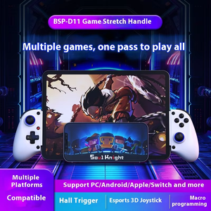 D11 inalámbrico para controlador de juegos de teléfono <span class=keywords><strong>Bluetooth</strong></span> estilo fresco interruptor de llave elástica función de vibración <span class=keywords><strong>Android</strong></span> IOS PC Streaming - Product Image 5