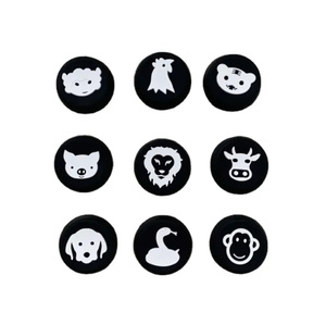 Syy Không Dây Trò Chơi Điều Khiển <span class=keywords><strong>9</strong></span> 1 Mô Hình Động Vật Thay Thế Ngón Tay Cái Phím Điều Khiển Nút Cap Cho Cho Cho Cho Loạt Màu Đen 100% Thử Nghiệm - Product Image 4