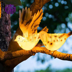 ไฟตกแต่งรูปนก LED สำหรับตกแต่งภูมิทัศน์กลางแจ้งและเทศกาลต่างๆ พร้อมสีที่ปรับแต่งได้ - Product Image 2