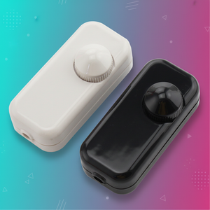 Interrupteur rotatif manuel à LED certifié CE et ROHS 90-240V pour lampes de table et lampes de chevet - Product Image 3