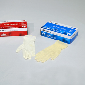 latex examination gloves powder-free non-surgical latex disposal gloves industrial latex gloves - Product Image 4