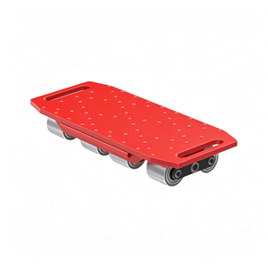 Kit de déplacement de meubles et d'appareils robuste en acier avec roulettes pivotantes à 360° et poignée, capacité 100 kg - Product Image 1