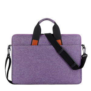 Sac pour ordinateur portable en tissu Oxford imperméable, personnalisable avec logo, ultra-fin, pour bureau, unisexe, portable, durable, sacoche, porte-documents - Product Image 4
