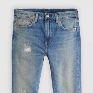 Jeans de mezclilla a la moda para hombre, de alta calidad, cómodos para uso diario, con impresión de logotipo personalizado. - Product Image 2