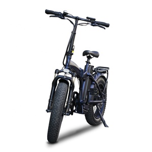 Nouvelle arrivée, vélo électrique à pneus larges 20x4.0 avec moteurs doubles de 500 W, 48 V, avec écran LCD pour la montagne - Product Image 1