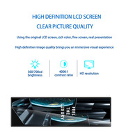 Écran LCD pour Magasin de Détail 36 Pouces 1920x540 Android 10 2 Go 32 Go CMS Intégré Télécommande OEM/ODM pour Centre Commercial & Éducation