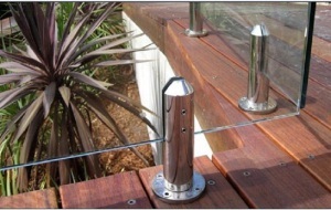 Prima hiện đại tùy chỉnh <span class=keywords><strong>2025</strong></span> quan điểm rõ ràng kính an toàn bảo vệ kẹp lan can Spigot kính lan can - Product Image 4