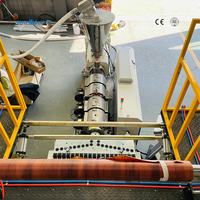 Sino-holyson HJSZ Machine de ligne de production de feuilles de marbre artificiel en PVC pour la fabrication de boîte de vitesses de moteur de roulement de vis à clé PE WPC