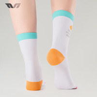 Chaussettes de cyclisme pour femmes ROCKBROS printemps-été, chaussettes de sport respirantes à haute élasticité pour vélo de route et VTT, mi-mollet
