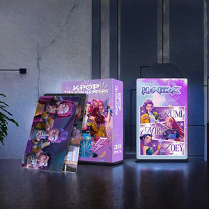 Kpop 30 Piezas/Caja DEMON HUNTERS SAJA BOYS Fototarjetas Impresas en UV de Doble Cara HD Rumi Mira Fans Tarjetas LOMO YZ505 Regalos Personalizados - Product Image 5