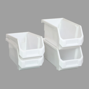 Ngăn xếp và nestable nhựa lưu trữ thùng cho bu lông hạt và phần cứng lưu trữ và chọn - Product Image 3